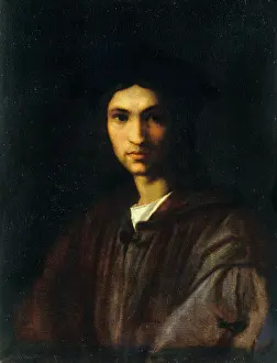 Agnolo: Young self-portrait of Andrea del