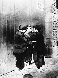 Smokers: Young smokers 1901