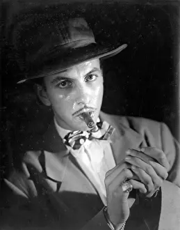 Spiv: Young spiv with a cigar