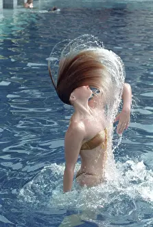 Herself: Young swimmer, 1989