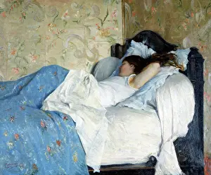 Zandomeneghi: Young woman asleep