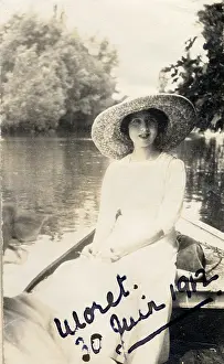 Vanessa Wagstaff: Young woman on a boat