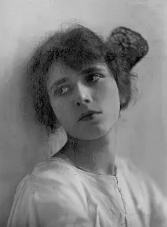 Wistful: Young woman of the twenties
