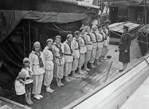 Deauville: Young women in the Naval Academy in