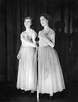 Diaphanous: Two young women performing on stage