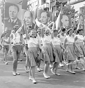 Conceived: Young women during Spartakiada