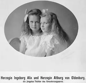 Ducal: The youngest daughters of Oldenburg, 1909