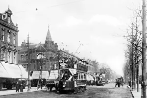 Chiswick: Youngs Corner Chiswick High Road, London early 1900's