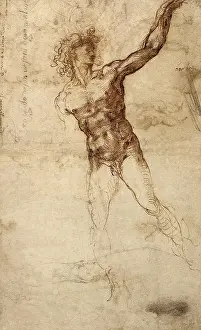 Michelangelo: Youth Beckoning, by Michelangelo