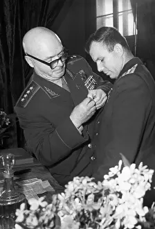Honorary: Yu.Gagarin's awards ceremony