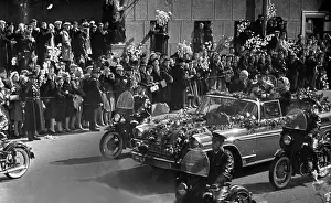 Welcoming: Yu.Gagarin's welcoming ceremony in Moscow