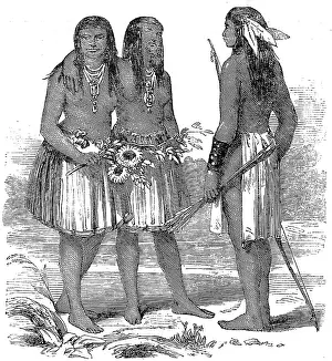 Yuma: Yuma native American Indians, c.1858