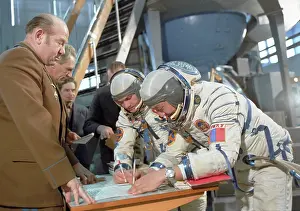 Dzhanibekov: Yuri Gagarin Cosmonauts Training Center, 1981