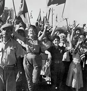 Possible: Yuri Gagarin on a visit to Cuba
