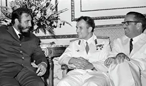Havana: Yuri Gagarin on a visit to Cuba