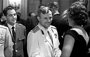 Janeiro: Yuri Gagarin visits Brazil