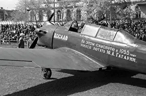 Sokolov: Yuri Gagarin's training aircraft, 1961