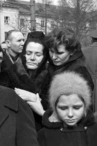 Lena: Yuri Gagarin's and Vladimir Seregin's funeral, 1968