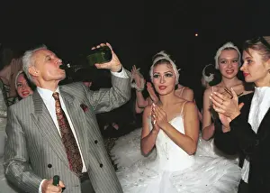 Choreographer: Yuri Grigorovich drinking for successful premiere, 1998