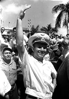 Marti: Yury Gagarin visits Cuba