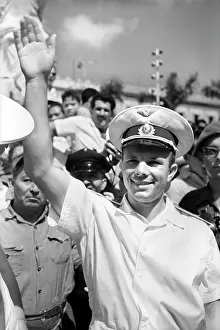 Marti: Yury Gagarin visits Cuba