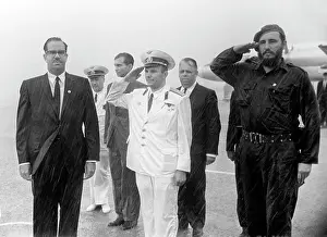 Perfom: Yury Gagarin visits Cuba
