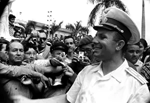 Marti: Yury Gagarin visits Cuba