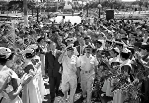 Havana: Yury Gagarin visits Cuba