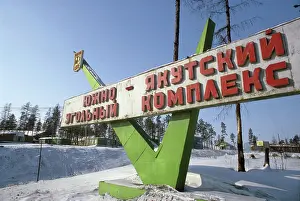 Yakut: Yuzhno-Yakutsky coal mining complex, 1980
