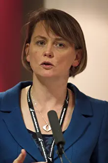Blue Jacket: Yvette Cooper MP