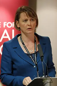 Blue Jacket: Yvette Cooper MP