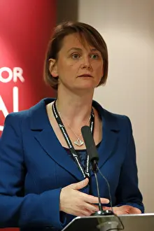 Blue Jacket: Yvette Cooper MP