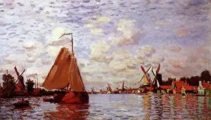 Ripples: The Zaan at Zaandam, by Monet