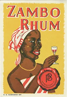 Rhum: Zambo Rhum label