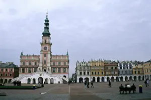 Cityhall: Zamosc, mainsquare
