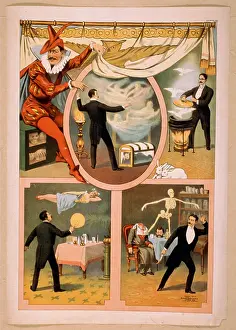 Magic Circle: Zan Zig performing in four magic vignettes