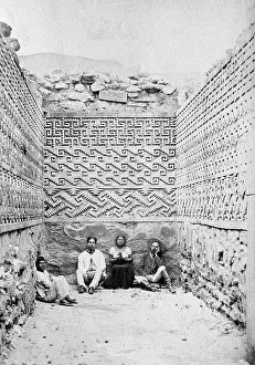 Furnished: Zapotec ruins at Mitla, 1924