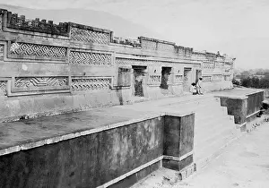 Zapotec: Zapotecan ruins at Mitla, 1906