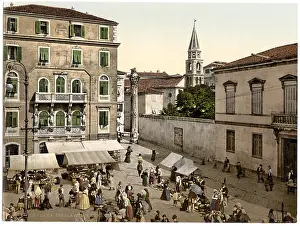 Zara: Zara, Erbe Square, Dalmatia, Austro-Hungary