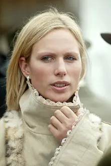 Zara: Zara Phillips at Cheltenham Racecourse