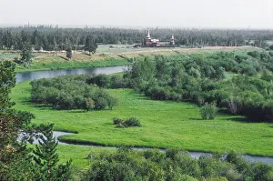 Proper: Former Zashiversky burn in Yakutia, 1991