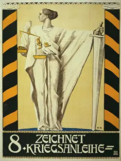 Kriegsanleihe: Zeichnet 8. Kriegsanleihe