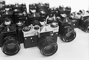Cameras: Zenit cameras from Olympic series, 1978