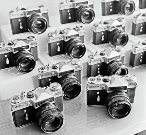 Cameras: Zenit-EM camera, 1975