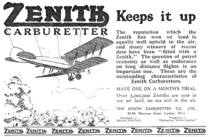 Zenith: Zenith Aero Engine Carburetters