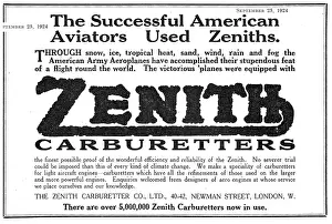 Zenith: Zenith Aero Engine Carburetters