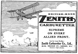 Zenith: Zenith Aero Engine Carburetters: Supreme