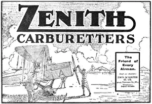 Carburetters: Zenith Carburetters 1919 Advert