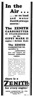 Carburetters: Zenith Carburetters 1930