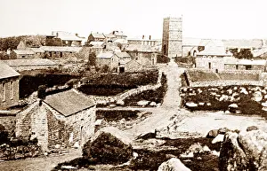 Zennor: Zennor, Churchtown, Cornwall